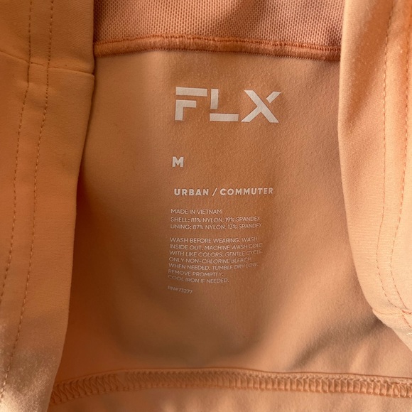 FLX Peach Athletic Crop Top - Picture 6 of 7
